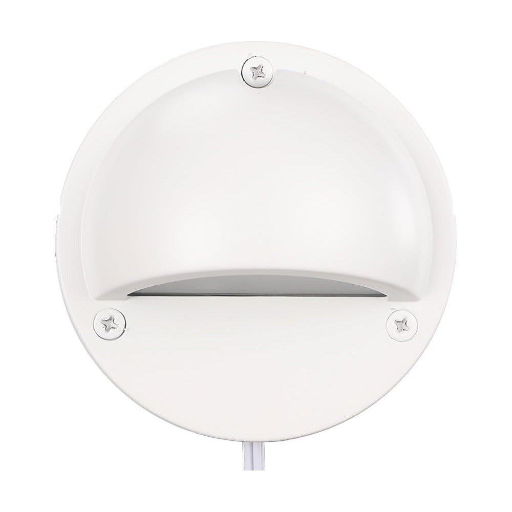 Half-Dome Low Voltage LED Deck & Rail Light - 2.5W - White - 5CCT