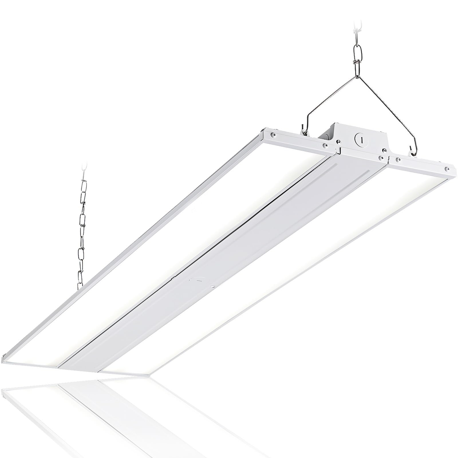 4ft Linear LED High Bay Light - 90° Beam - 225W 30375 Lumens 5000K - White