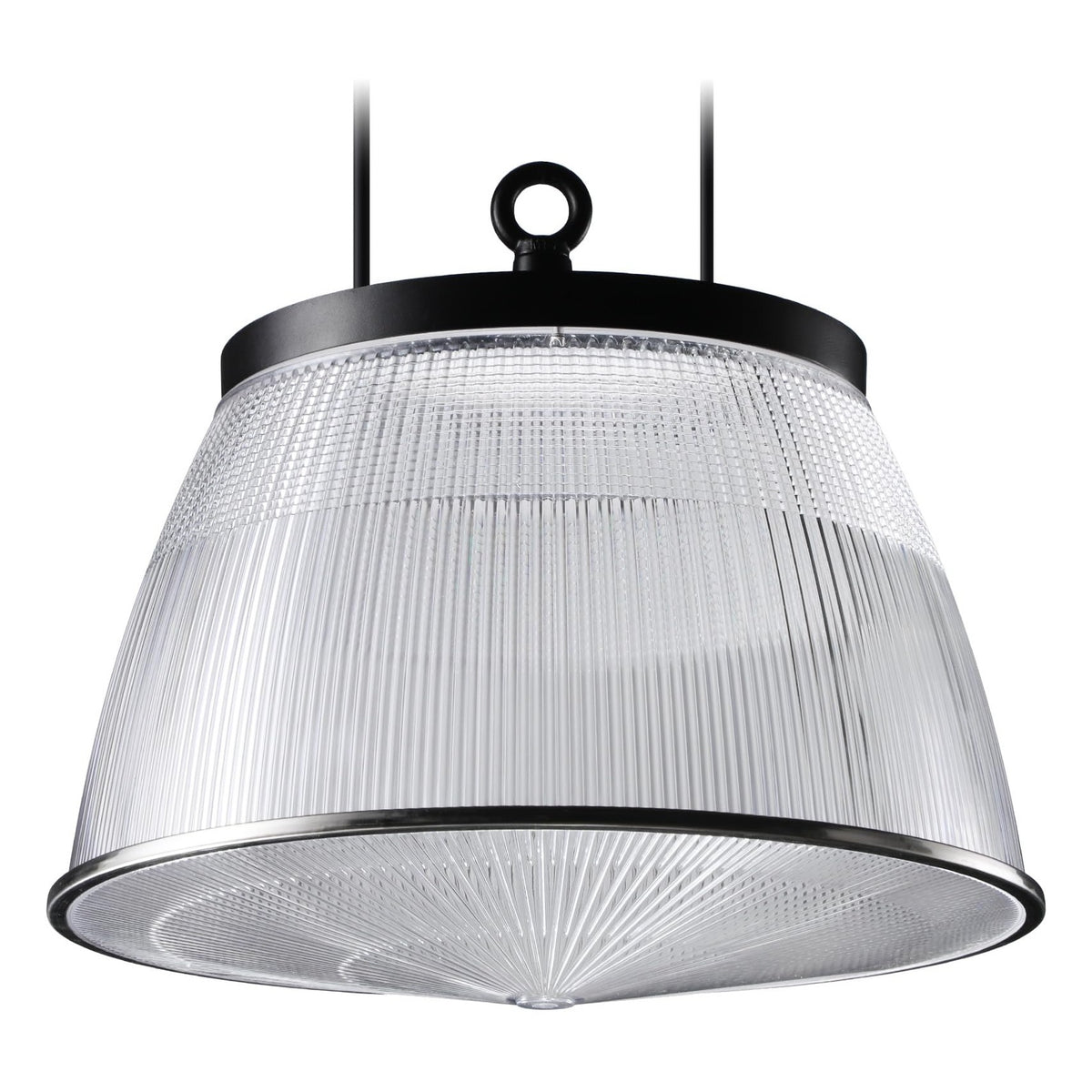 UFO High Bay LED Light with Reflector - 0–10V Dimmable - 150W 21700 Lumens 5000K - Black