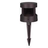 Lito 4-Inch LED Bollard Path Light - 5CCT - Oil Rubbed Bronze