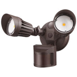Dual-Head Security Light w/ Motion Sensor - Dusk-to-Dawn - 2,500 Lumens - WatchMan™