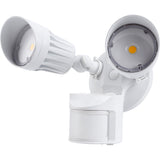 Dual-Head Security Light w/ Motion Sensor - Dusk-to-Dawn - 2,500 Lumens - WatchMan™