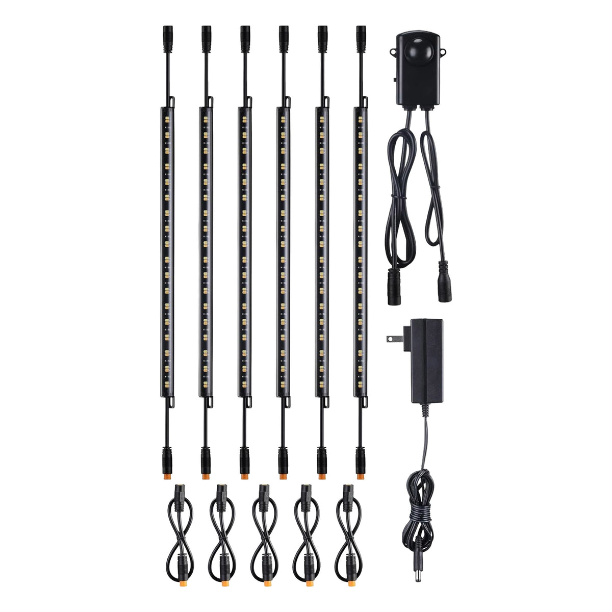 12-Inch Gun Safe LED Lighting Kit with Motion Sensor - 6 Bars - Selectable CCT - VaultGuardian™