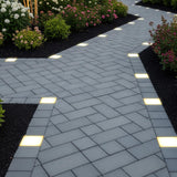 6 x 9 Inch LED Paver Light - 5CCT - Silver