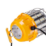 LED Temporary Work Light - Linkable - 100W 13000lm 5000K - Yellow
