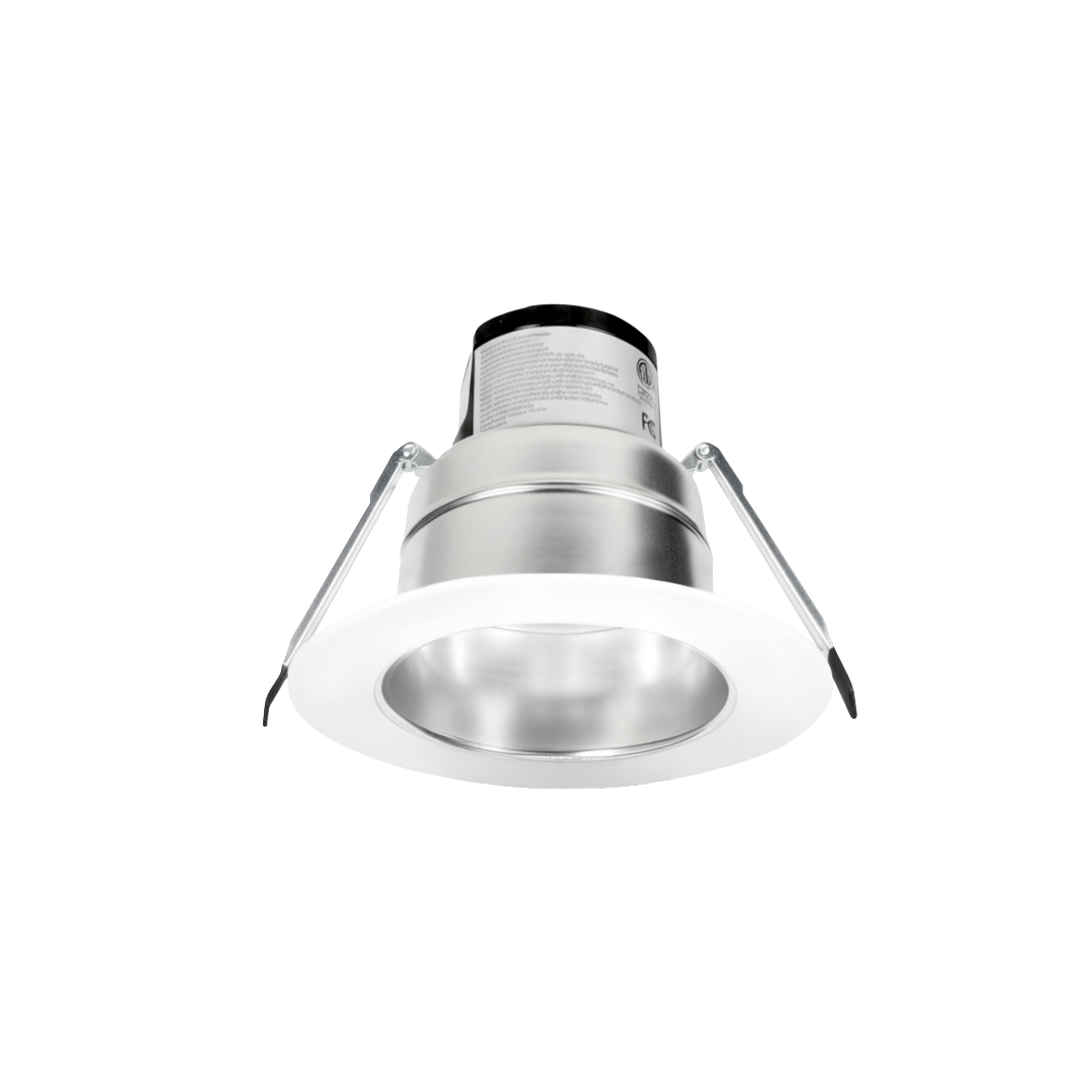 6" Deep Recessed Commercial LED Downlight - 5CCT Selectable - 120-277V 3000lm - White