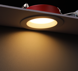 FireGuard™ Anti-Glare Recessed LED Downlight - 5CCT Selectable - CRI90 850/1100lm - White