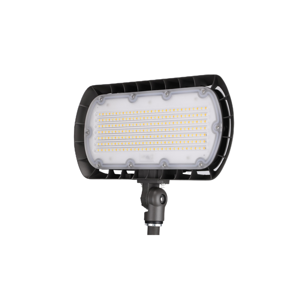 LED Flood & Security Light - 3CCT Selectable - 90W - Dark Gray