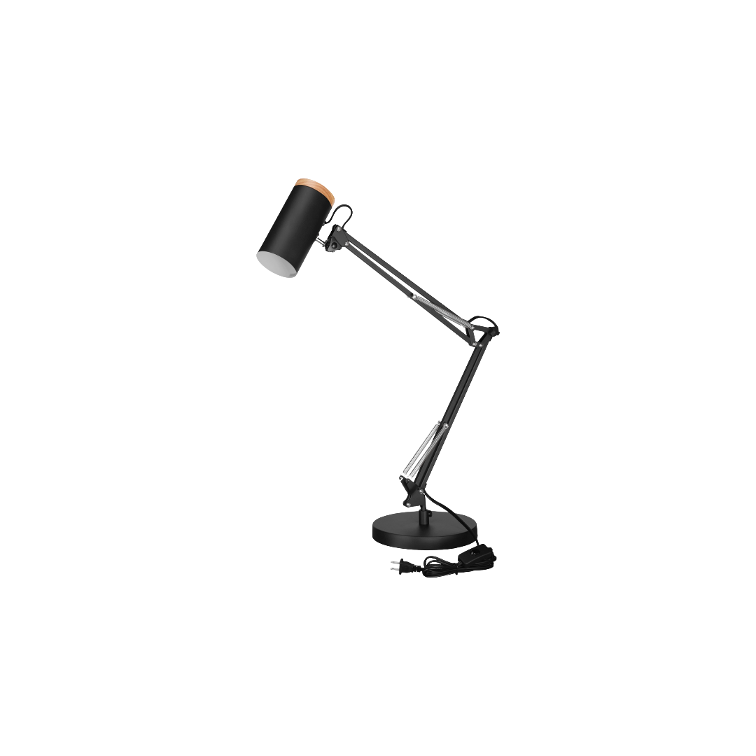 Articulating Clamp Task Lamp - Long Reach Arm - 25W 110V - Multi-Finish