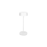 Cordless LED Table Lamp - Rechargeable Portable Design - 2700K 240lm - White LumaHalo Pearl