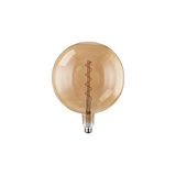 Decorative Globe LED Lamp - Amber Glass - 2200K 200lm - AmberWave
