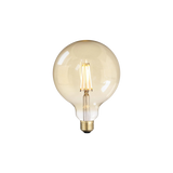 LED Filament Globe Bulb - 300° Beam Angle - 650lm 2500K 9W - Amber