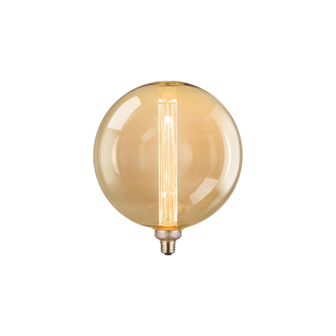 Decorative LED Bulb - Globe WarmAura - 2000K Amber - 3.5W