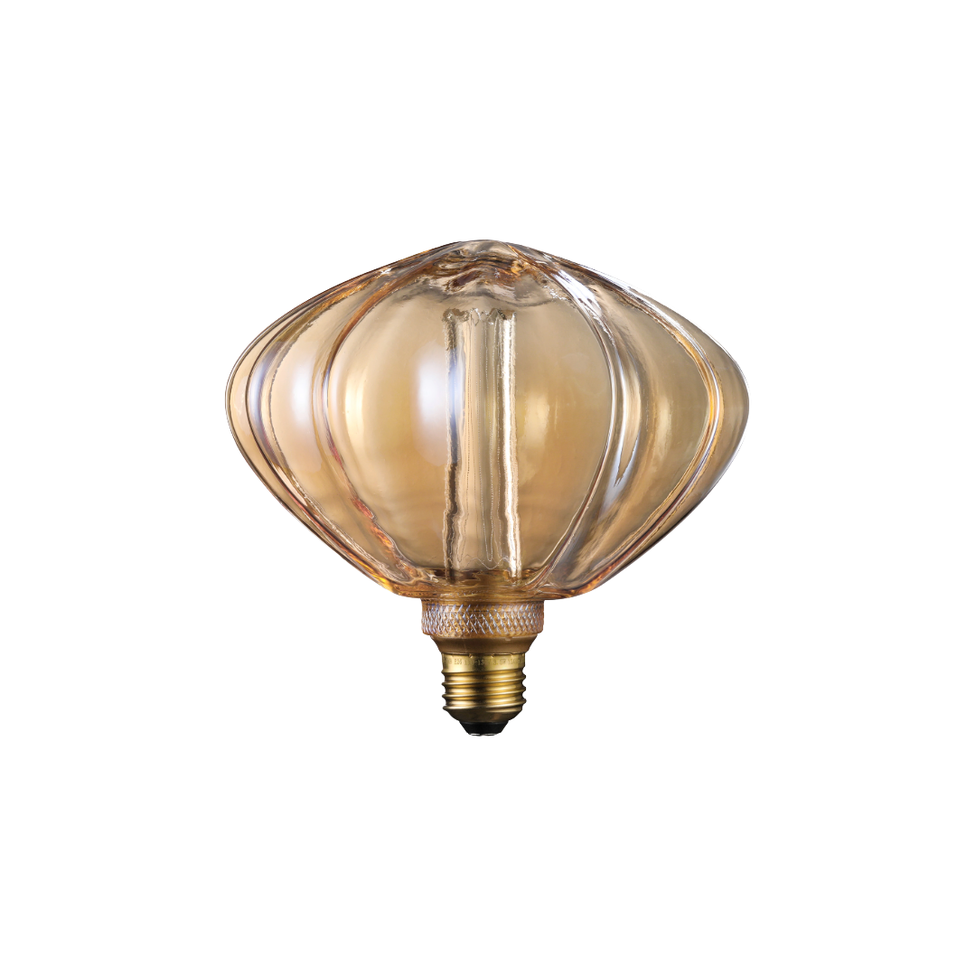 Decorative LED Bulb - Globe LanternEdge - 2000K Amber - 3.5W