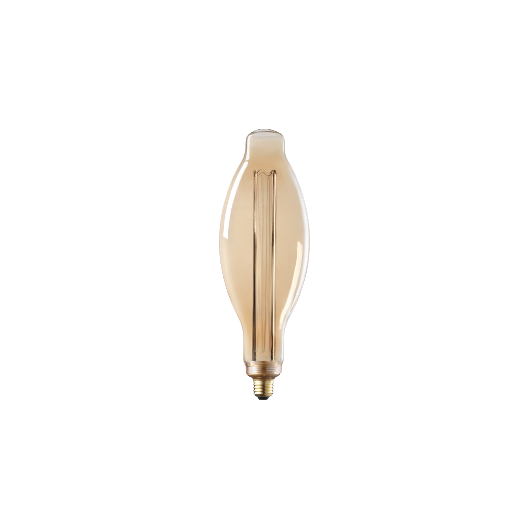 Decorative LED Bulb - GeoLume TorchForm - 2000K Amber - 3.5W