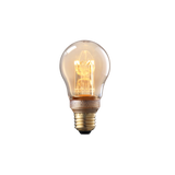 Vintage Edison LED Bulb - 2000K Ultra Warm - 2.3W 65lm - Amber Glass