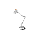 Articulating Clamp Task Lamp - Long Reach Arm - 25W 110V - Multi-Finish