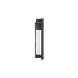 Geometric Outdoor LED Wall Light - Layered Architectural Design - 10W 3000K 294lm - Black