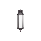 Residential Outdoor Lantern - Intricate Iron Metalwork - 60W 800 Lumens - Black Nixie™Etch
