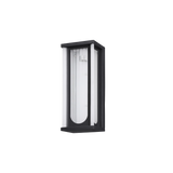 Outdoor LED Wall Light - IP54 Weather Resistant - 800lm 60W - Black Zen™ Serene