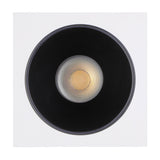4" Square Gimbal LED Downlight - 5CCT Selectable - CRI90 540lm - White