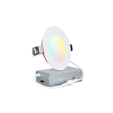 Fire-Rated LED Flat Downlight - 5CCT Selectable - 10W/15W CRI90+ - White