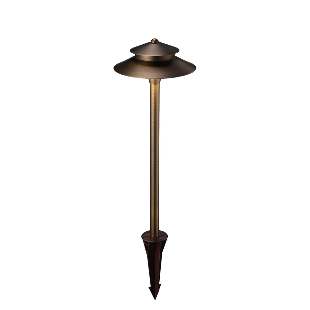 Leonlite® Premium S2PL Brass Path Lights - Lamp Ready