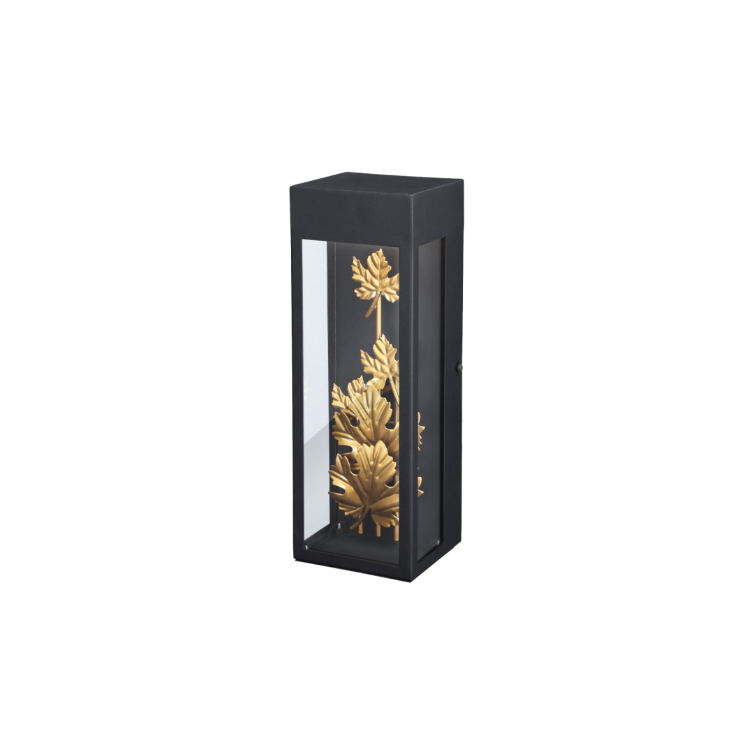 Decorative Outdoor LED Fixture - 3000K IP54 - 10W 289lm - Black