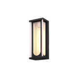 Outdoor LED Wall Light - IP54 Weather Resistant - 800lm 60W - Black Zen™ Serene