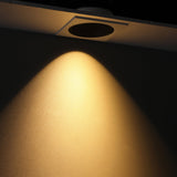 4" Square Gimbal LED Downlight - 5CCT Selectable - CRI90 540lm - White