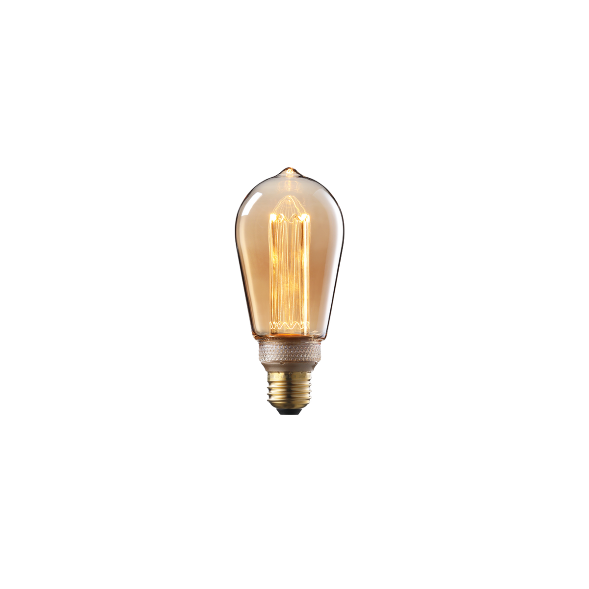 Decorative LED Bulb - Edison SoftSpiral - 2000K Amber - 3.5W