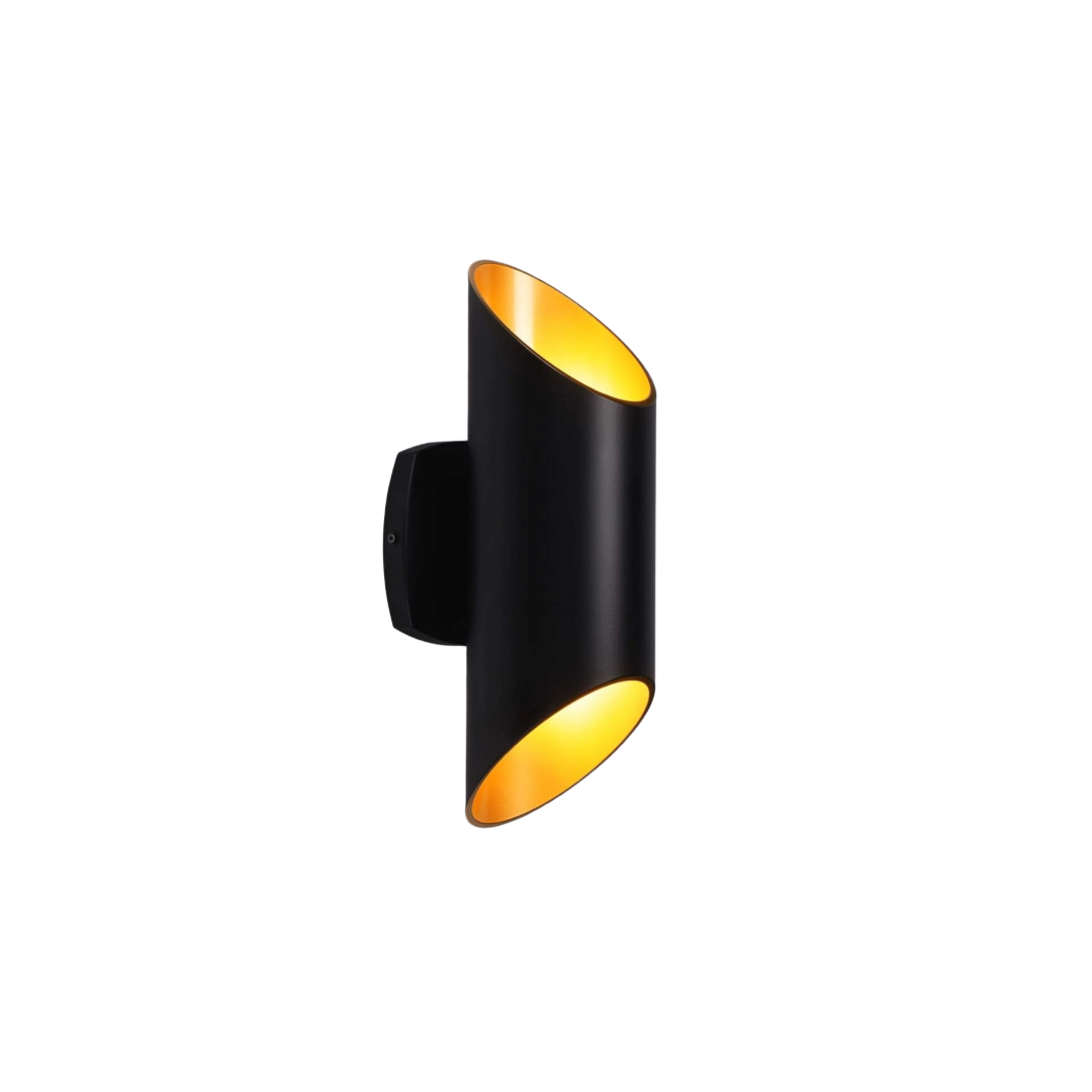 Residential Outdoor LED Light - Wet Location Rated - 18W 1100lm - Black