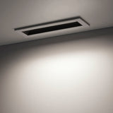 Recessed LED Linear Downlight - 5CCT Polarized Wall Wash - CRI90 500lm 8W - White