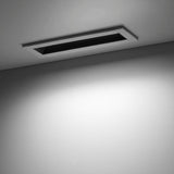 Recessed LED Linear Downlight - 5CCT Polarized Wall Wash - CRI90 500lm 8W - White