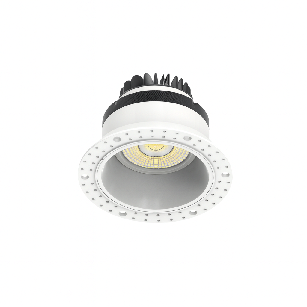 Gimbal Trimless LED Downlight - 5CCT Selectable - CRI90 730-1250lm - White/Black