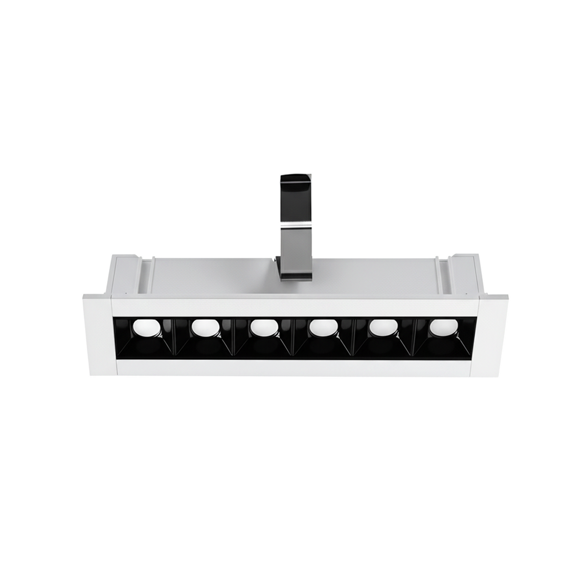 Anti-Glare Recessed LED Linear Light - 5CCT Selectable - CRI90 440lm - White