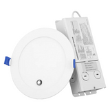 4"/6" Emergency J-Box LED Downlight - 5CCT Selectable - CRI90 700-1000lm - White