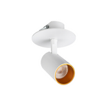 Single-Head LED Track Light - 350° Rotation 180° Tilt - 12W 960lm CRI90 - Black/White