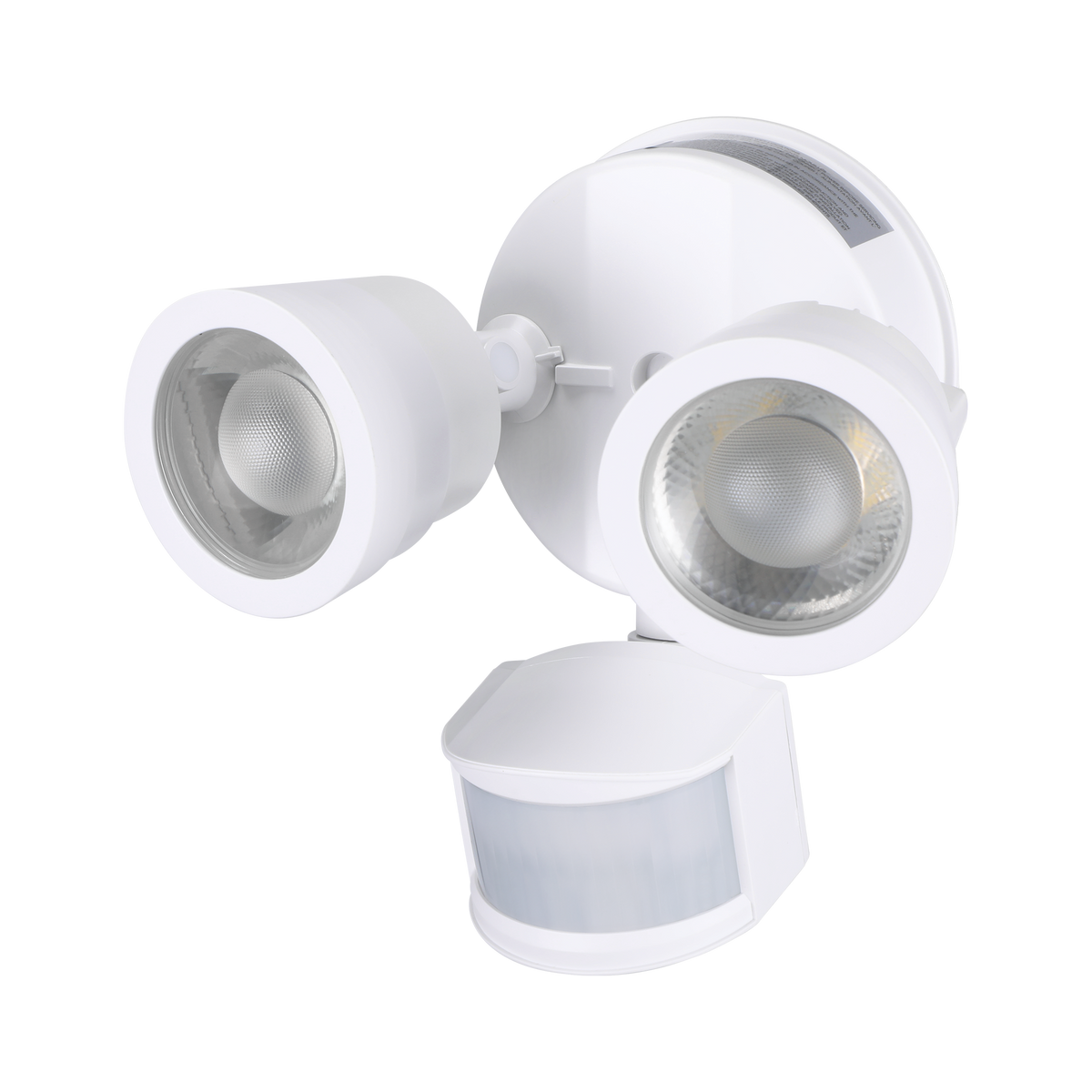 LED Security Floodlight - Adjustable Focus Beam - 25W 5000K - White