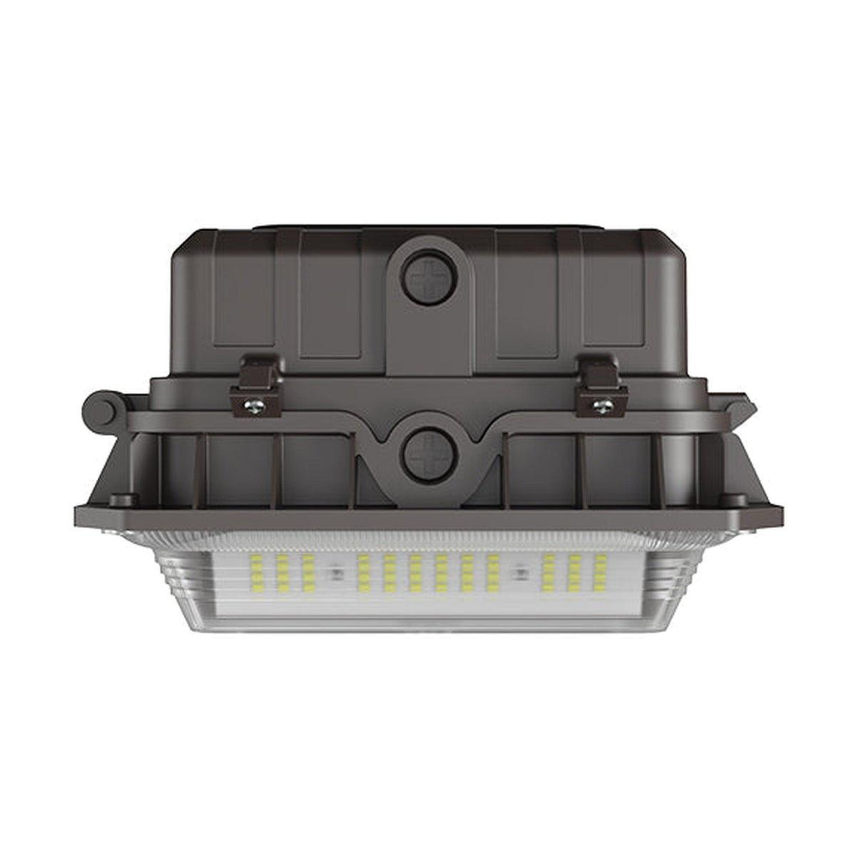LED Canopy Light - Adjustment Dial - 40W/60W/70W - 3000/4000/5000K - Dark Bronze
