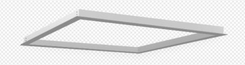 Drywall Flange Kits for Recessed Mounting - 9 Sizes, 1 ft x 4 ft to 6 in x 8 ft - Accessory