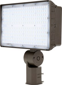 LED Flood Light - 7H×6V Beam - 15W to 600W - 3000K to 5700K - Dark Bronze and Black