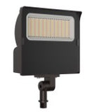 LED Flood Light - Yoke & Knuckle or Slipfitter - 40-300W - 3000K-5000K - Bronze - view 2