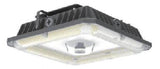 LED Garage Canopy Light - 30–100W Selectable - 13,000 lm - 3500/4000/5000K - Sensor Base - DLC Listed - 120–277V - view 2