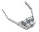 Hazloc Flood Accessories - Wire Guards, Pendant Bracket, 76 mm Pole Brackets - view 2