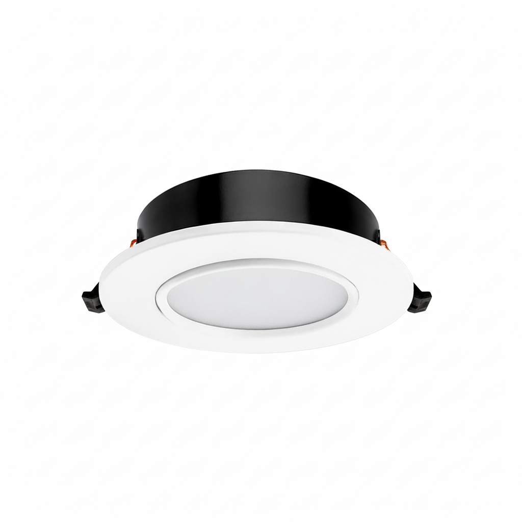 6 inch Adjustable Gimbal LED Downlight - 5CCT Selectable - CRI90 800lm - Axis