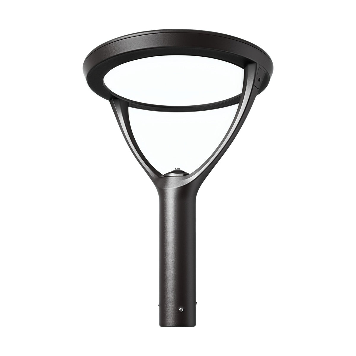 LED Post Top Light - Photocell and Dial - 130W - 3000/4000/5000K - Dark Bronze/White/Black
