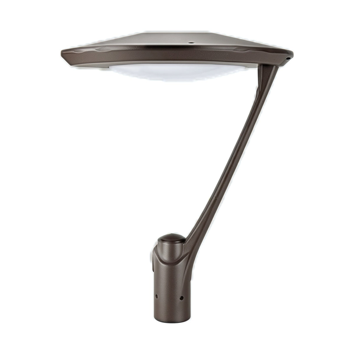 LED Post Top Light - Power-Adjustable - 130W - 3000/4000/5000K - Dark Bronze/White/Black