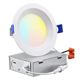 Threaded LED Downlight - 5CCT Selectable - CRI90 492-550lm - White