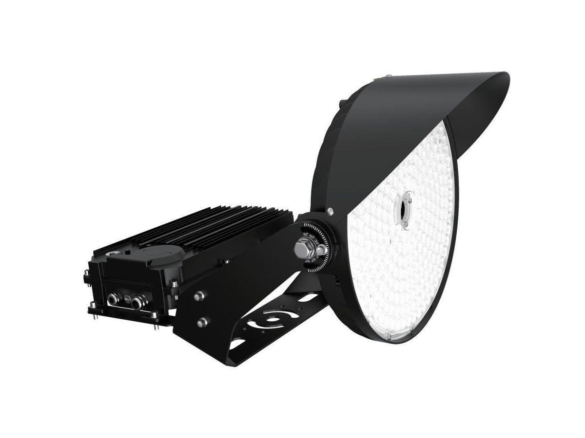 LED Stadium Light - 40 Degree Beam - 800 to 1200W - 180,000 lm - 5000K - 120 to 277V